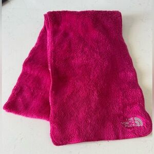 The North Face Vibrant Pink Fleece Scarf